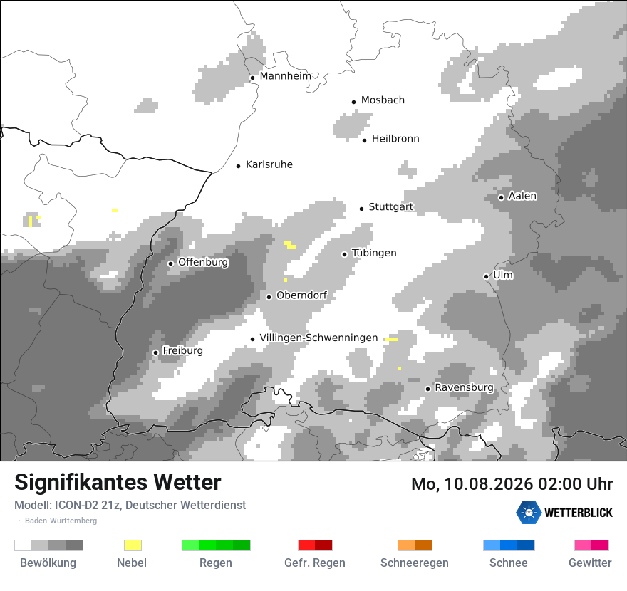 Signifikantes Wetter