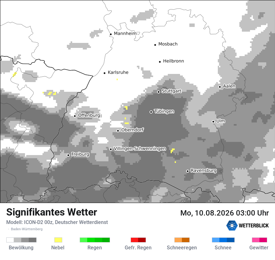 Signifikantes Wetter