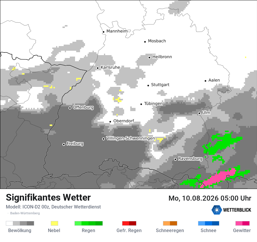Signifikantes Wetter