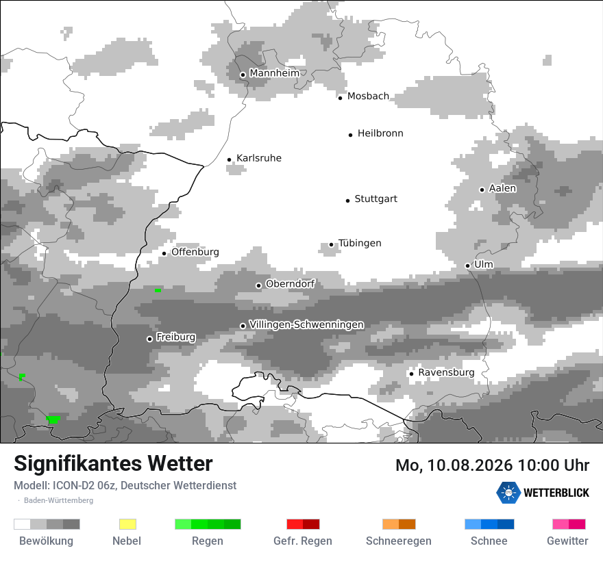 Signifikantes Wetter