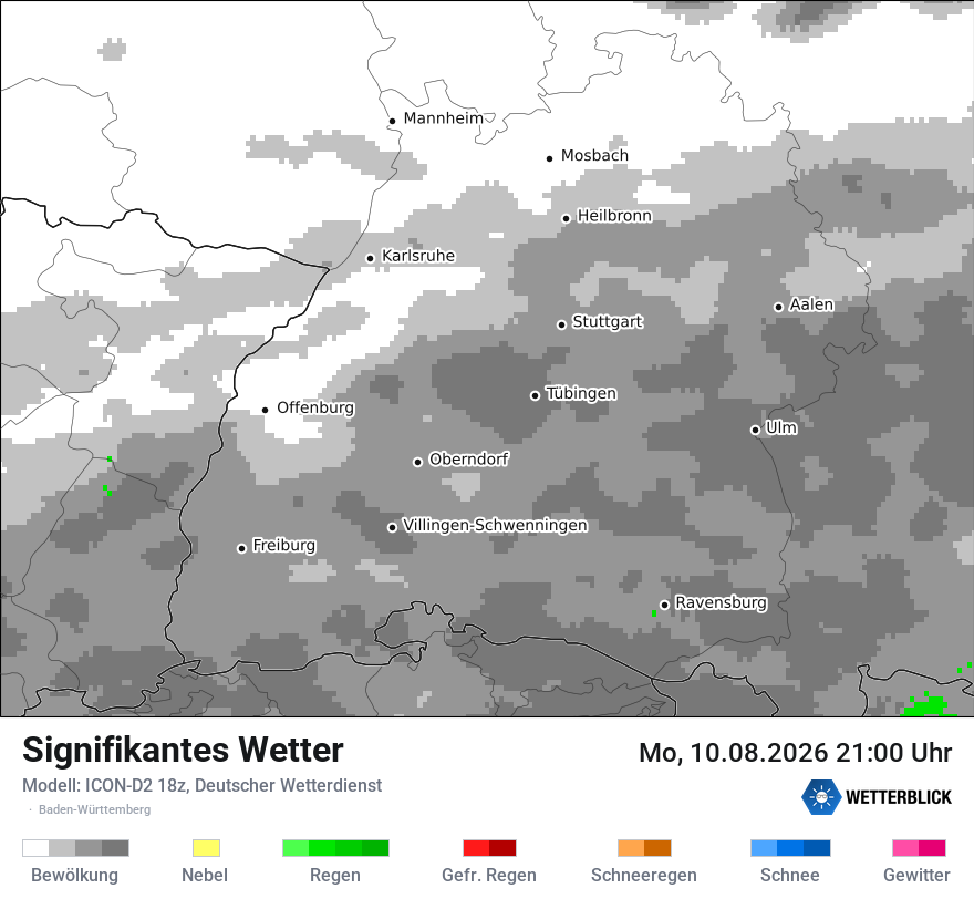 Signifikantes Wetter