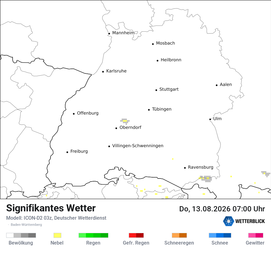 Signifikantes Wetter
