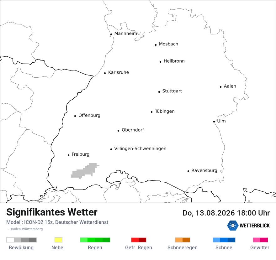 Signifikantes Wetter