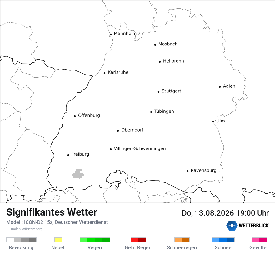 Signifikantes Wetter
