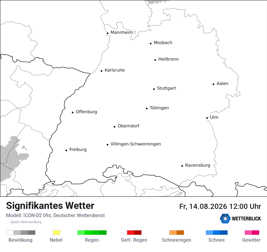 Signifikantes Wetter