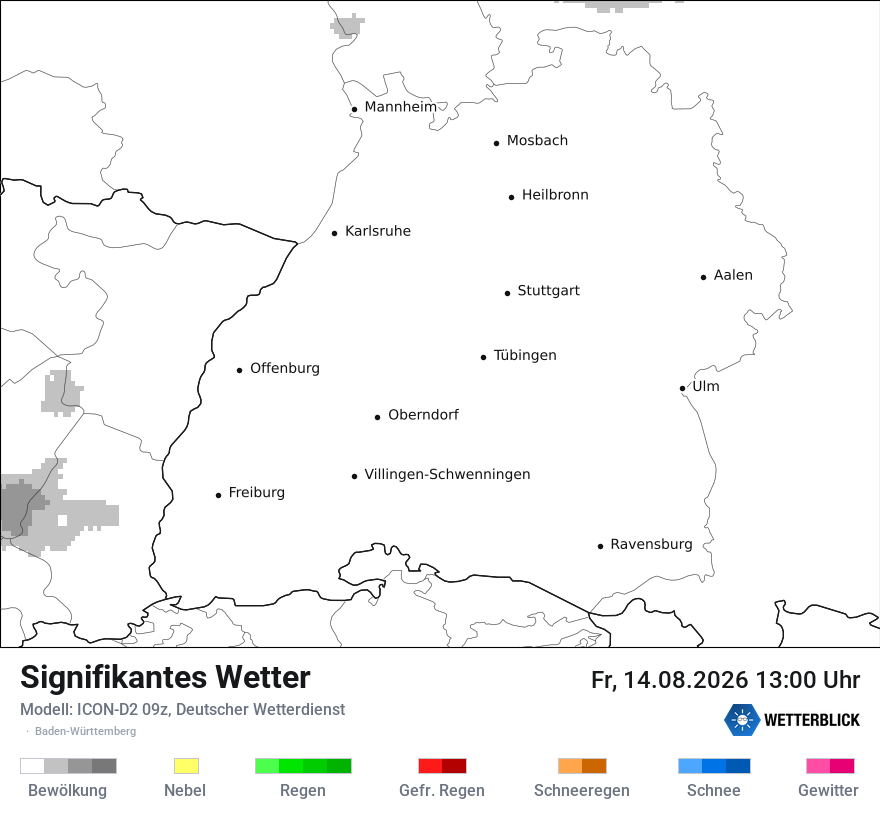 Signifikantes Wetter