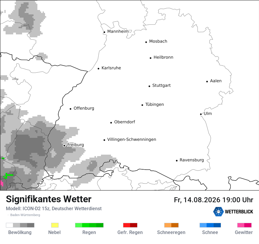 Signifikantes Wetter