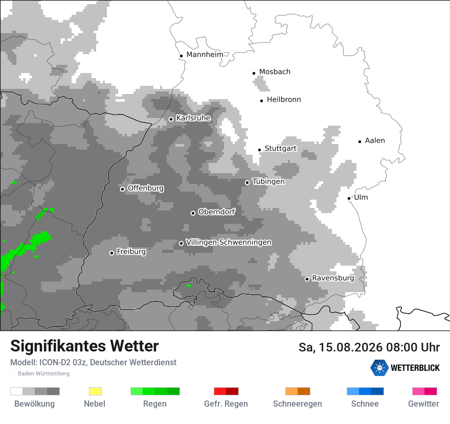 Signifikantes Wetter