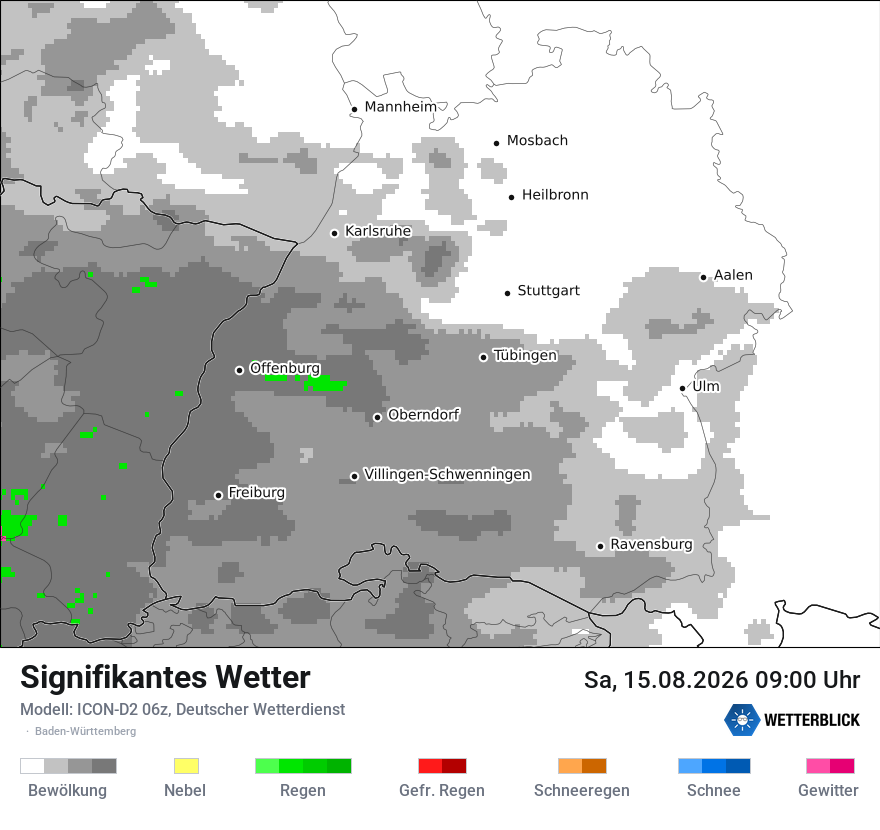 Signifikantes Wetter