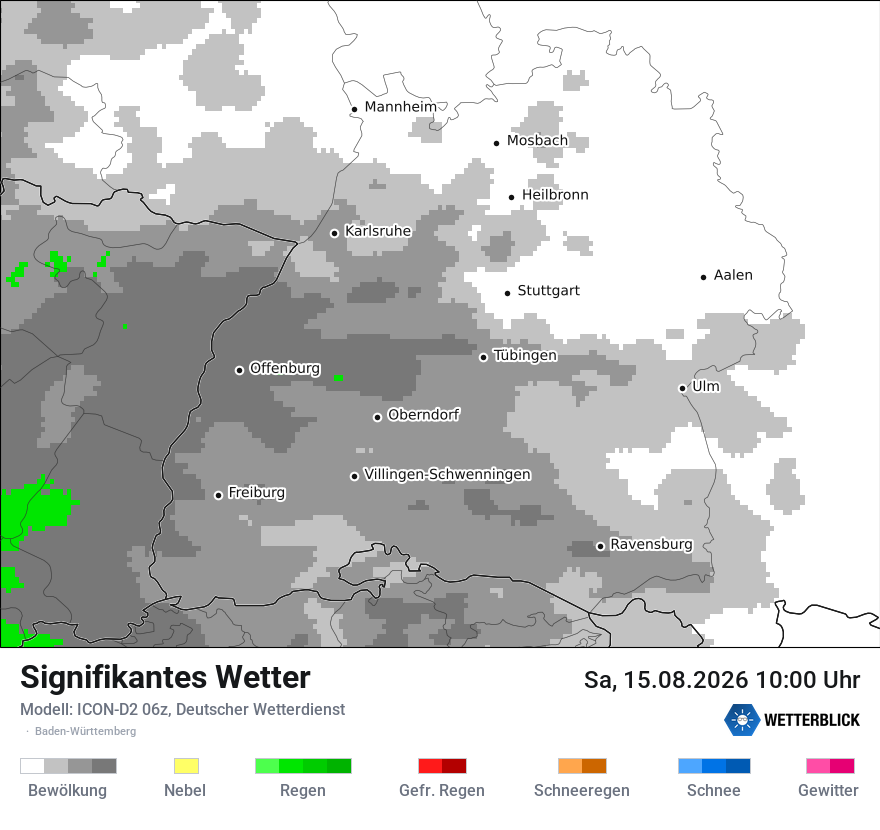 Signifikantes Wetter