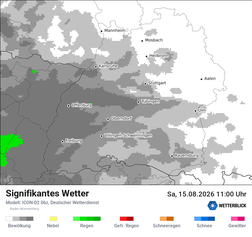 Signifikantes Wetter