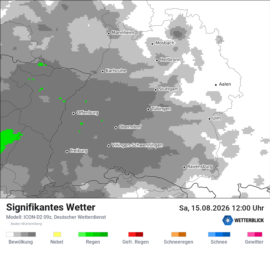 Signifikantes Wetter