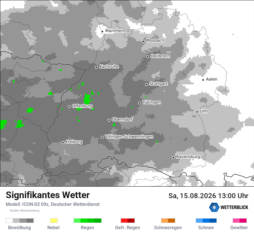 Signifikantes Wetter