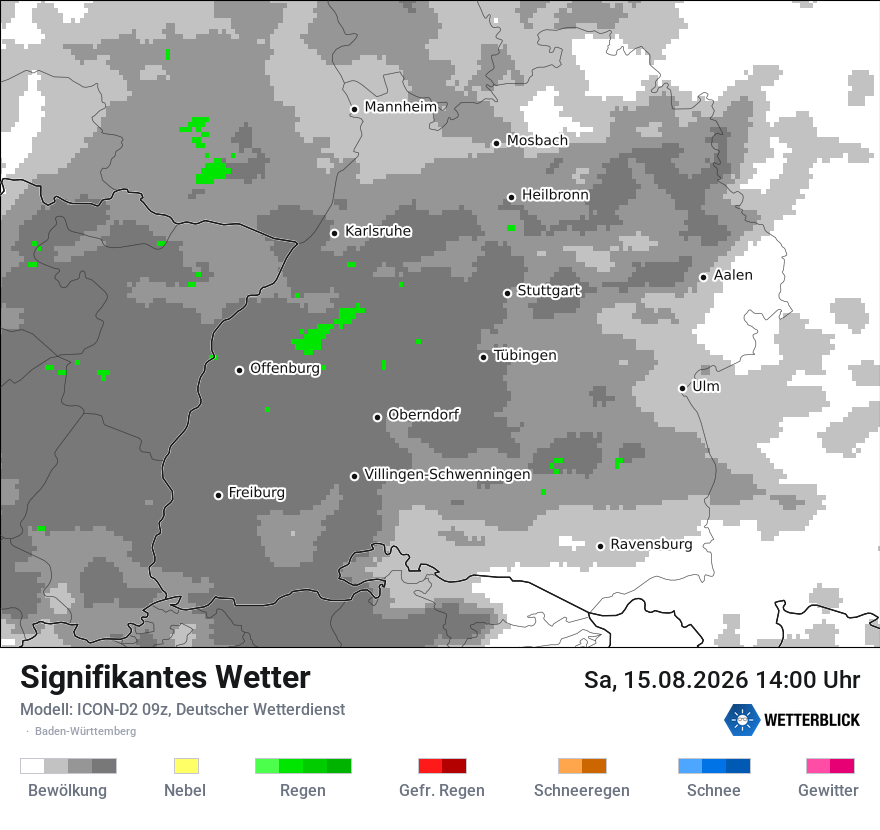 Signifikantes Wetter