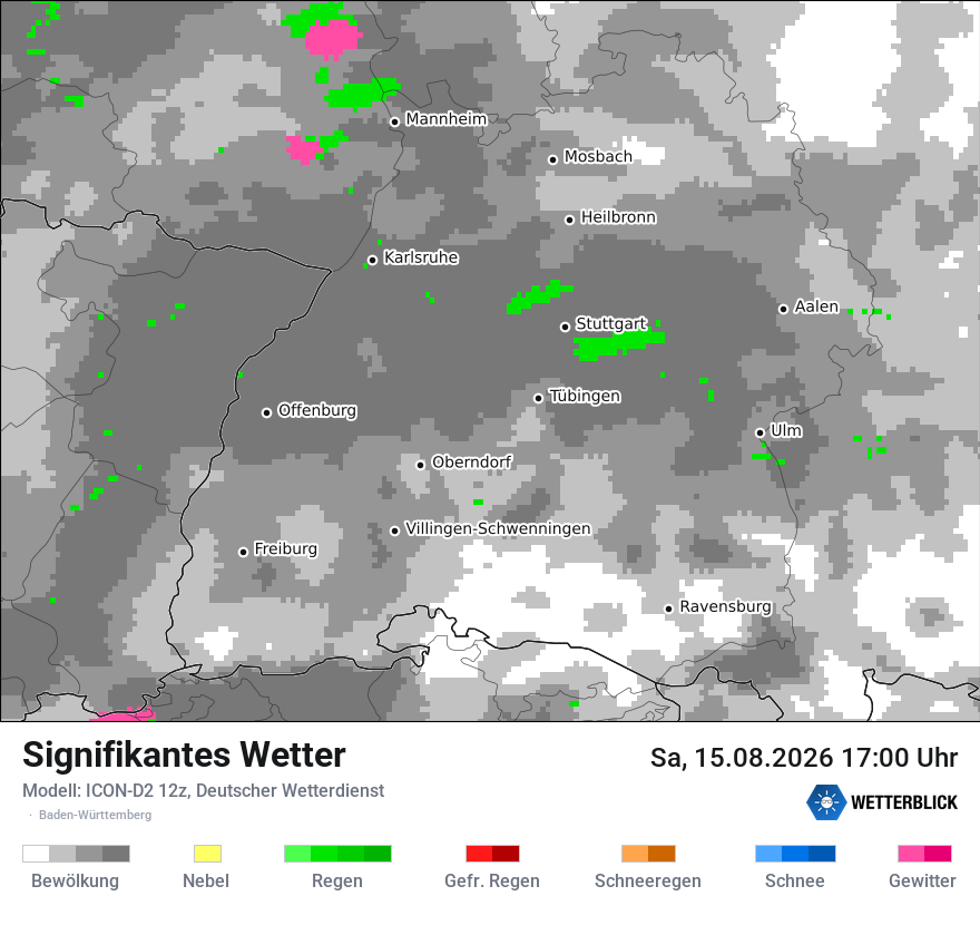 Signifikantes Wetter
