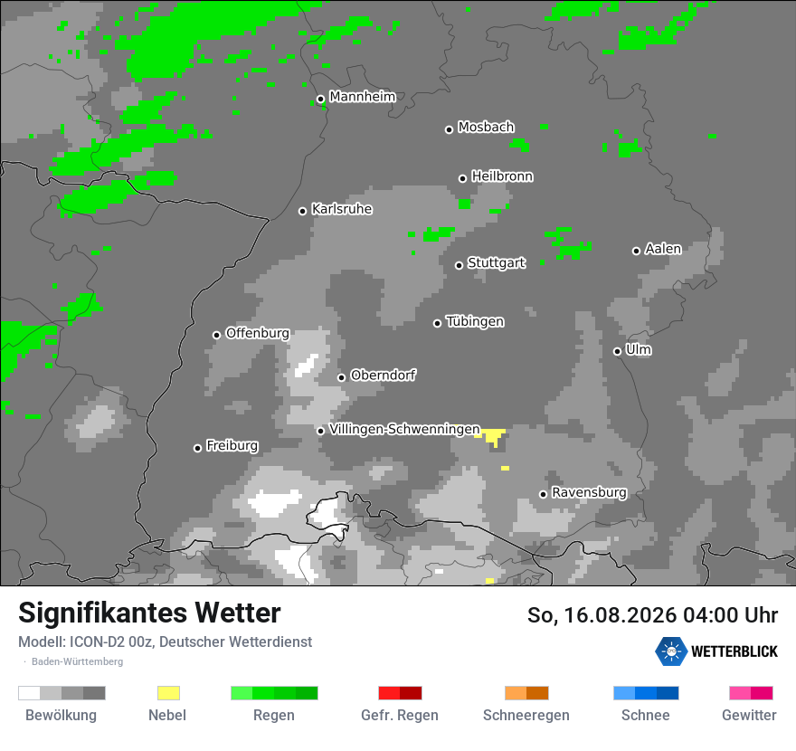 Signifikantes Wetter