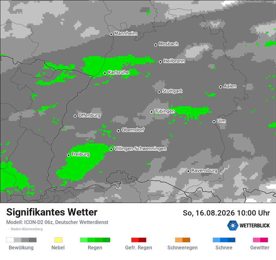 Signifikantes Wetter