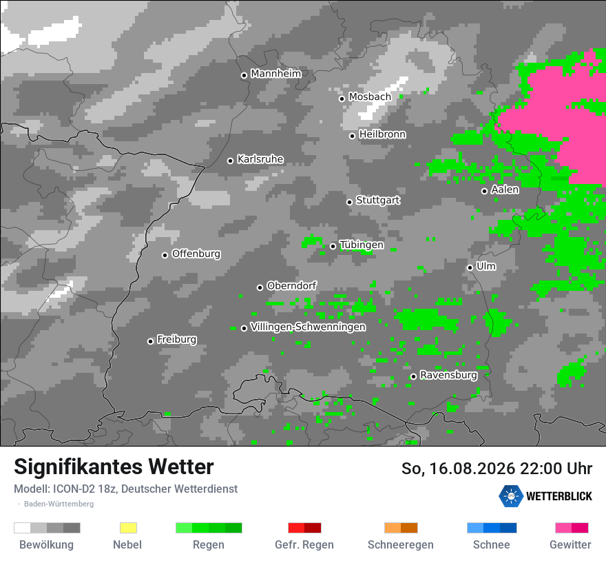 Signifikantes Wetter