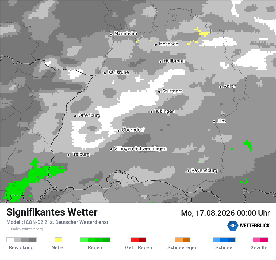 Signifikantes Wetter
