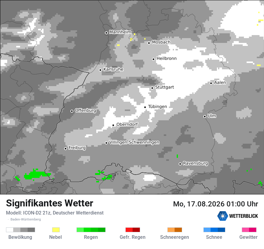 Signifikantes Wetter