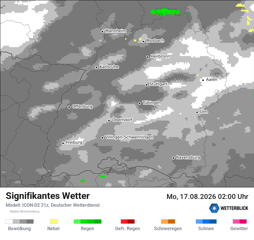 Signifikantes Wetter
