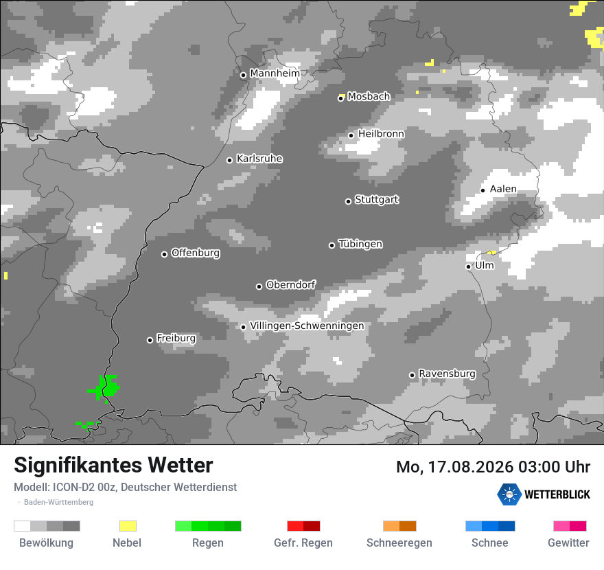 Signifikantes Wetter