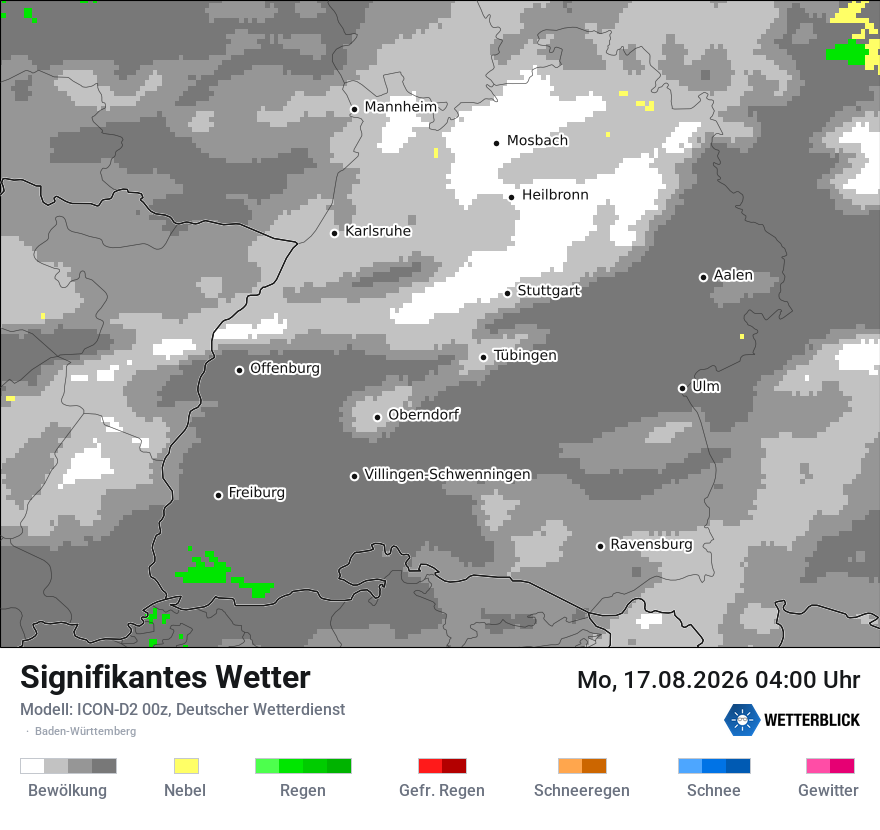 Signifikantes Wetter