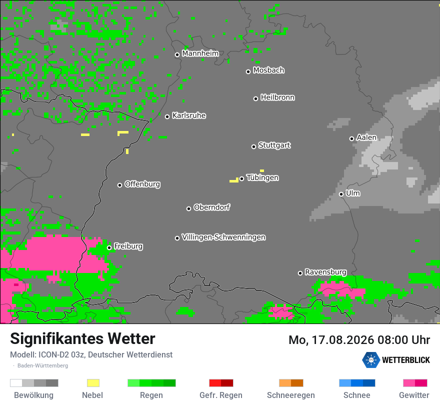 Signifikantes Wetter