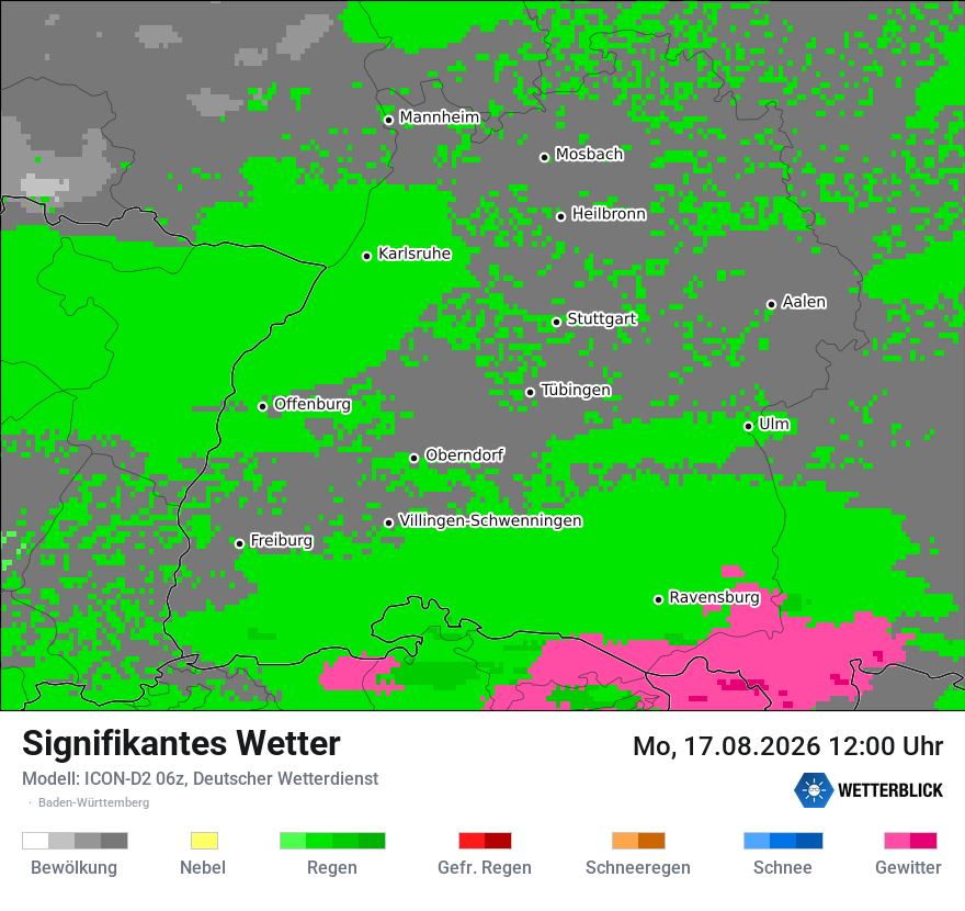 Signifikantes Wetter