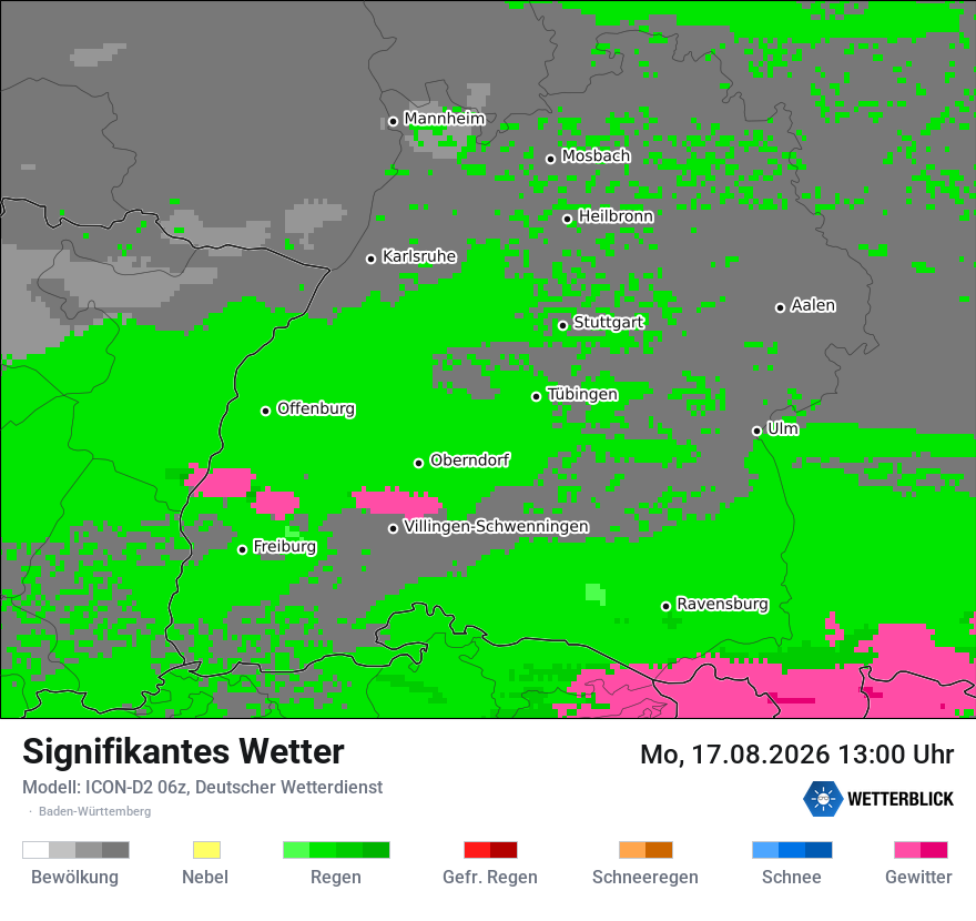 Signifikantes Wetter