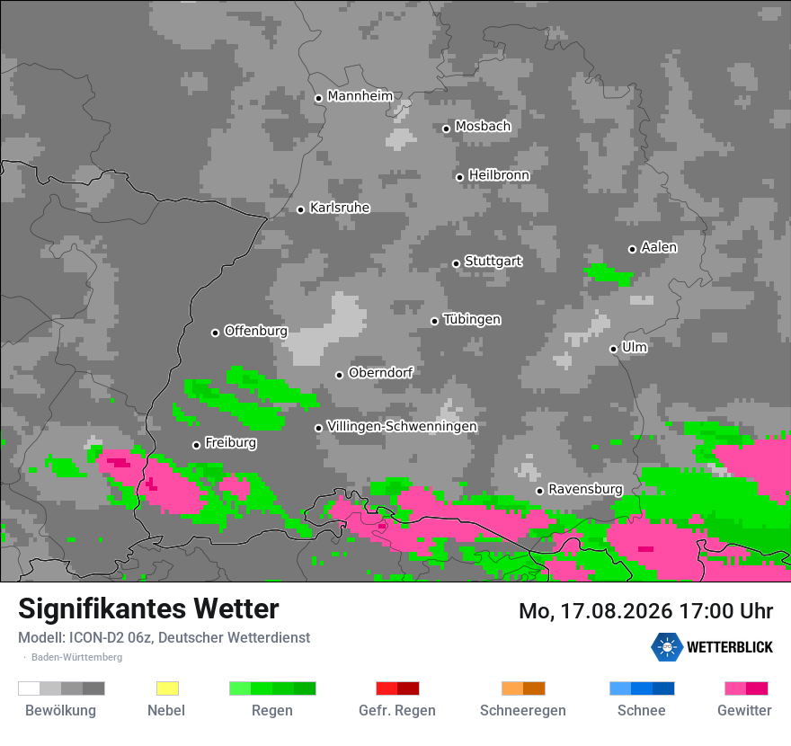 Signifikantes Wetter