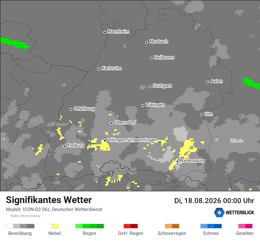Signifikantes Wetter