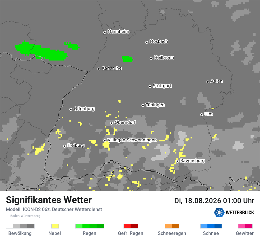Signifikantes Wetter