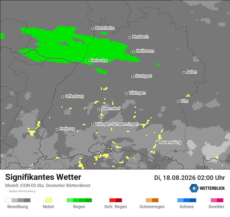 Signifikantes Wetter
