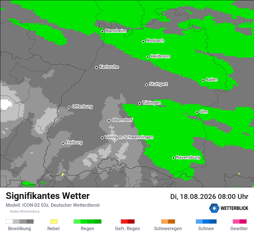 Signifikantes Wetter