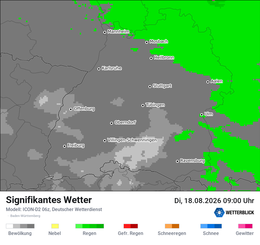 Signifikantes Wetter