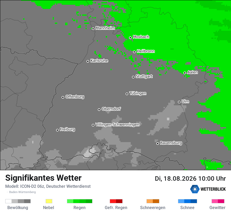 Signifikantes Wetter