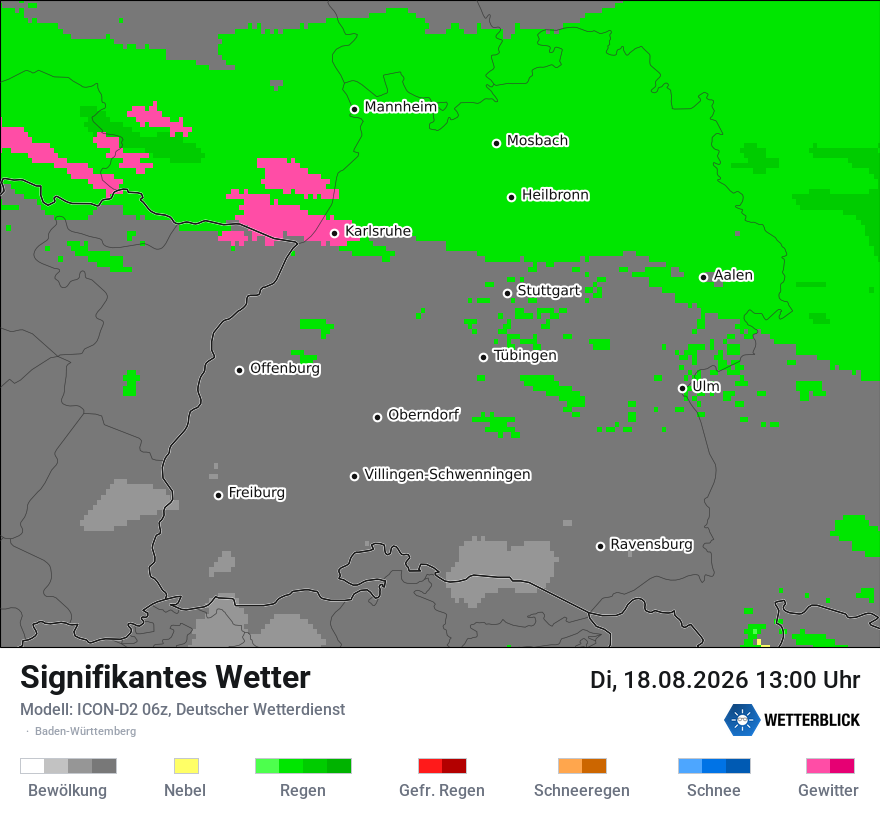 Signifikantes Wetter