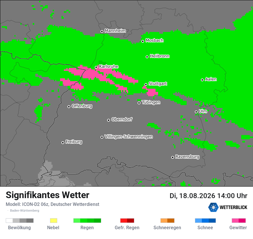 Signifikantes Wetter