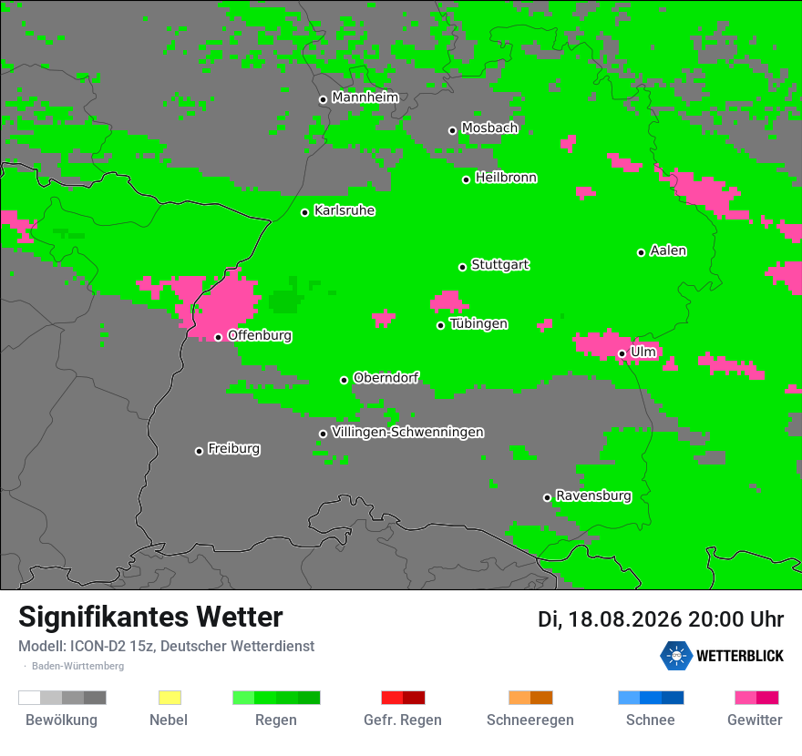 Signifikantes Wetter