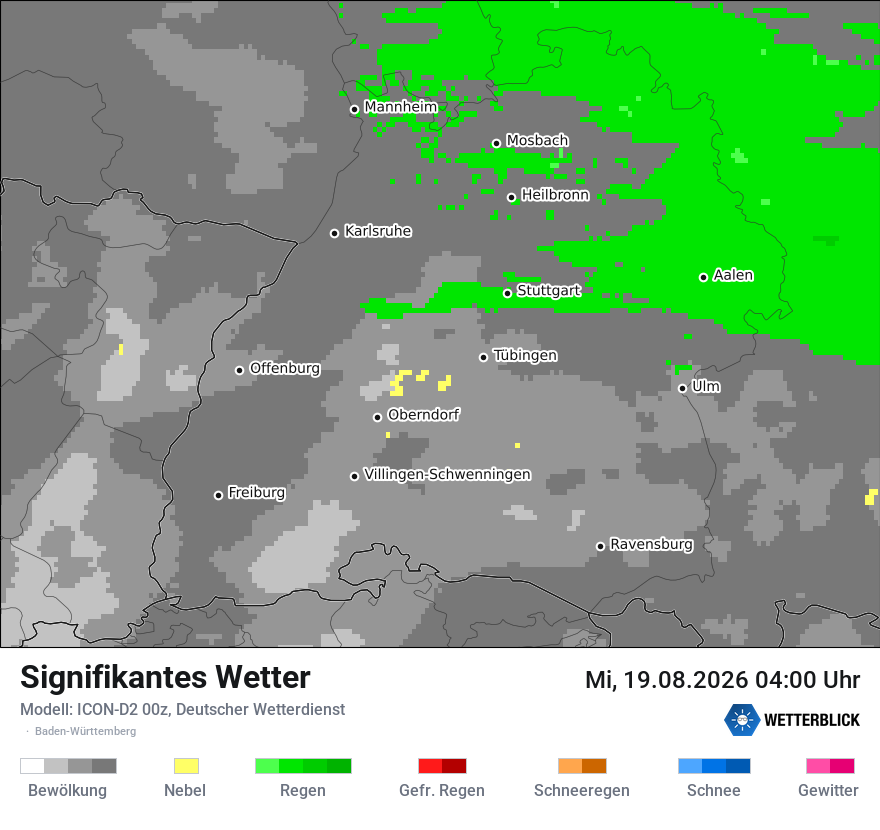 Signifikantes Wetter
