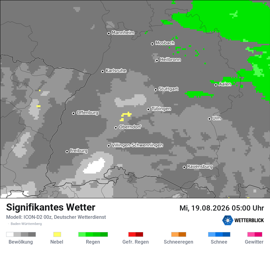 Signifikantes Wetter