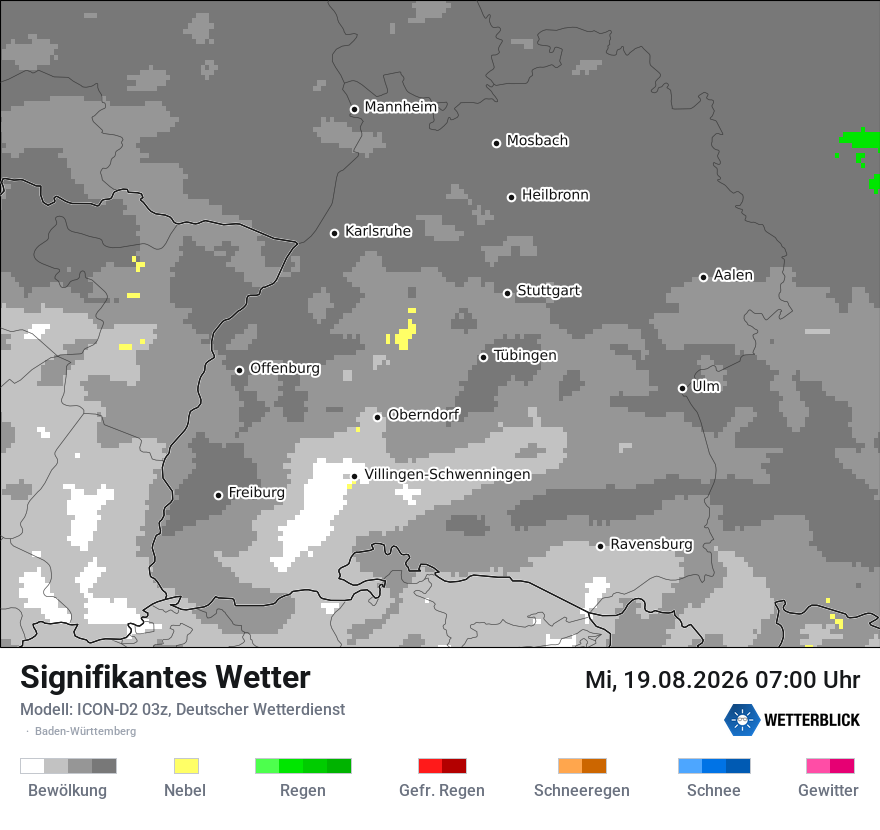 Signifikantes Wetter