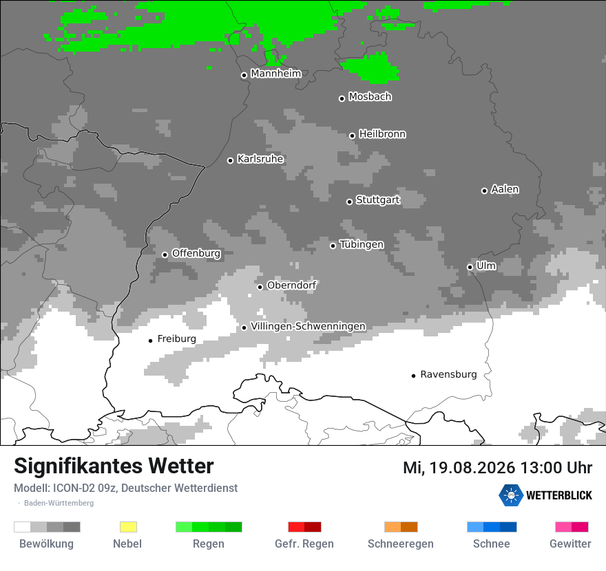 Signifikantes Wetter