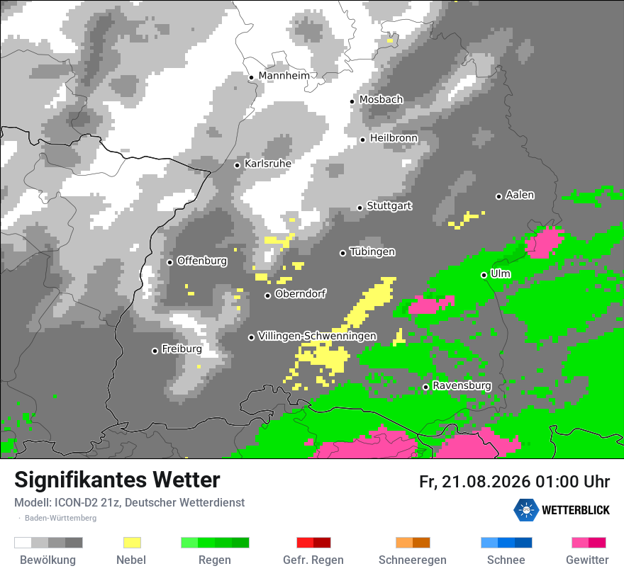Signifikantes Wetter