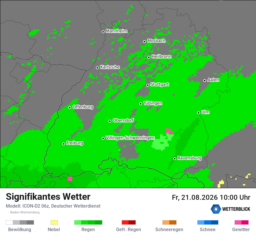 Signifikantes Wetter