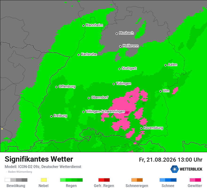 Signifikantes Wetter