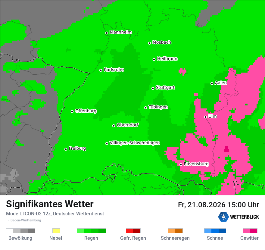 Signifikantes Wetter
