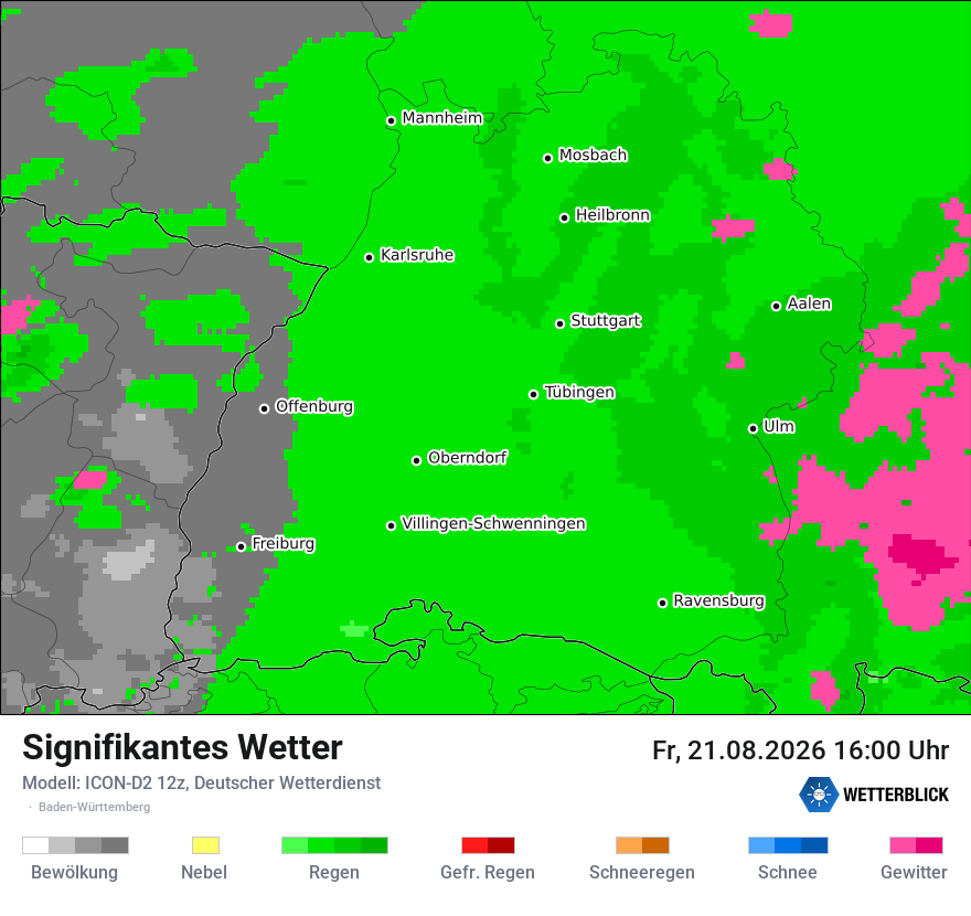 Signifikantes Wetter