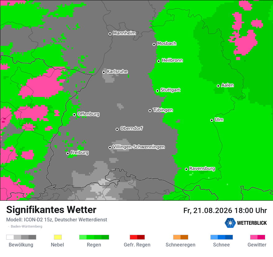 Signifikantes Wetter